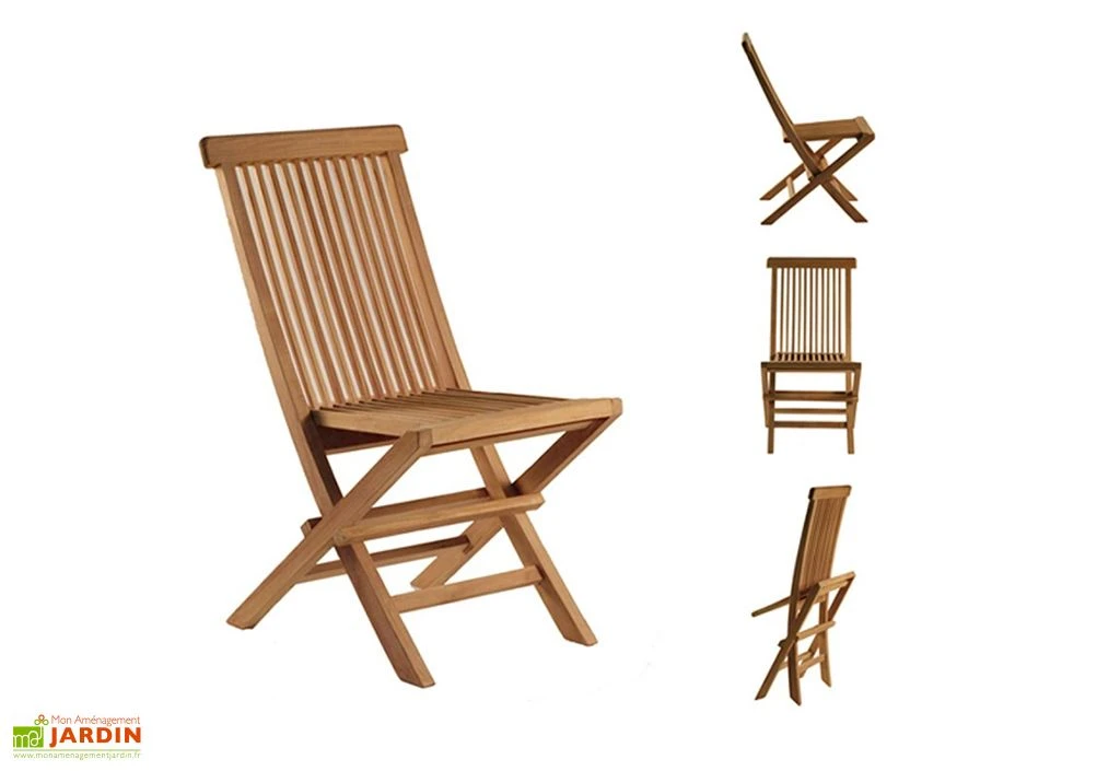 Salon De Jardin En Bois De Teck – 1 Table Carrée 140 Cm Et 8 Chaises 6 Salon De Jardin En Bois De Teck – 1 Table Carrée 140 Cm Et 8 Chaises – Image 6