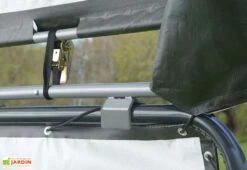 Bâches Latérales Pour Enclos Animaux En Polyéthylène 370 X 170 Cm -Abriet Mobilier Soldes Boutique sangles baches laterales enclos animaux vert