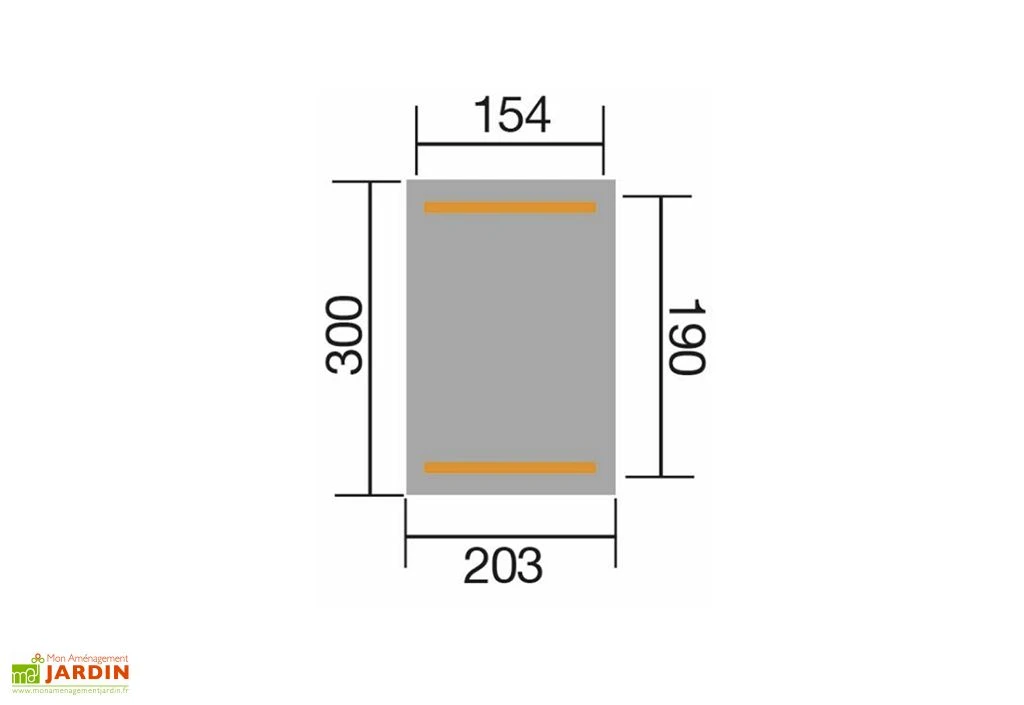 Tonnelle En Bois De Pin Traité Avec Table Et Bancs – 2,93 M² 2 Tonnelle En Bois De Pin Traité Avec Table Et Bancs – 2,93 M² – Image 2