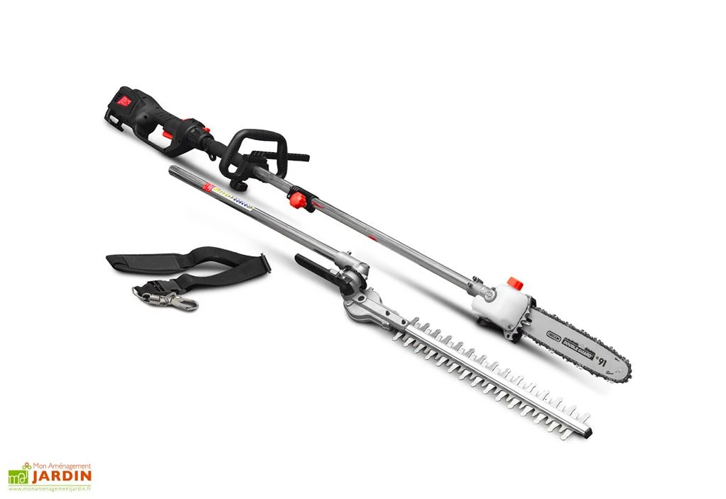 Scie à ébrancher Et Taille-haie électrique 1000 W 1 Scie à ébrancher Et Taille-haie électrique 1000 W