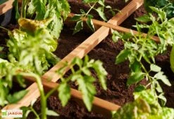 Carré Potager En Bois Autoclave Sur Pieds 120 X 80 Cm H. 88 Cm - Ventspils -Abriet Mobilier Soldes Boutique separateur carre potager bois ekju 253478