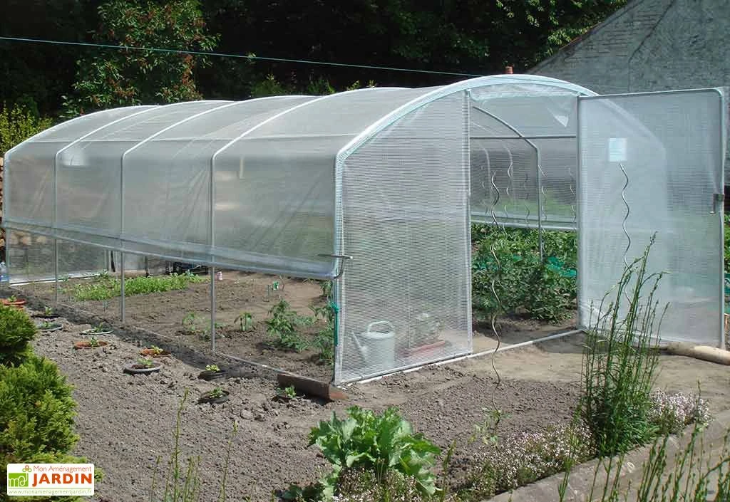 Serre Tunnel Tonneau En Polyéthylène 24 M² - 4 Saisons 6 X 4 M 1 Serre Tunnel Tonneau En Polyéthylène 24 M² - 4 Saisons 6 X 4 M