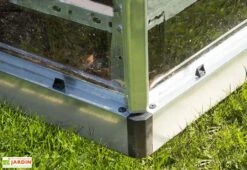 Serre Adossée En Aluminium Et Polycarbonate Lean To 3 M² -Abriet Mobilier Soldes Boutique serre adossee aluminium polycarbonate lean to 3 m 2