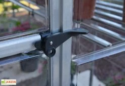 Serre Adossée En Aluminium Et Polycarbonate Lean To 3 M² -Abriet Mobilier Soldes Boutique serre adossee aluminium polycarbonate lean to 3 m 5