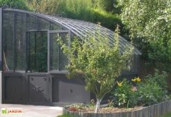 Serre Ancienne En Aluminium Et Verre Trempé 4mm Versailles 530x280m -Abriet Mobilier Soldes Boutique serre ancienne en aluminium et verre trempe 4mm versailles 2 1