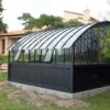 Serre Adossée Ancienne En Aluminium Et Verre Trempé 4mm Versailles 380x280m
