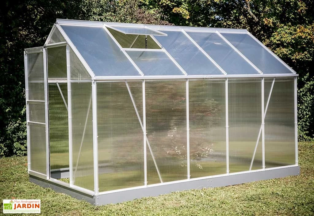 Serre De Jardin Polycarbonate 6,03 M² (192x314) 1 Serre De Jardin Polycarbonate 6,03 M² (192x314)