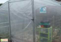 Serre Tunnel Tonneau En Polyéthylène 36 M² - 4 Saisons Plus 9 X 4 M