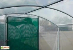 Serre Tunnel Tonneau En Polyéthylène 42 M² - 4 Saisons Plus 10,5 X 4 M -Abriet Mobilier Soldes Boutique serre jardin 4 saisons plus 600 3 2