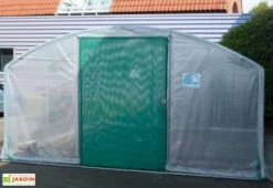Serre Tunnel Tonneau En Polyéthylène 30 M² - 4 Saisons Plus 7,5 X 4 M -Abriet Mobilier Soldes Boutique serre jardin 4 saisons plus 600 4 1