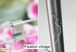 Serre De Jardin Adossée En Verre Lams 0,9 M² - Melissa Anthracite 8 Serre De Jardin Adossée En Verre Lams 0,9 M² - Melissa Anthracite -Abriet Mobilier Soldes Boutique serre jardin adossee aluminium anthracite verre trempe melissa ida lams 2