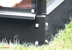 Serre De Jardin Adossée En Verre Lams 0,9 M² - Melissa Anthracite 9 Serre De Jardin Adossée En Verre Lams 0,9 M² - Melissa Anthracite -Abriet Mobilier Soldes Boutique serre jardin adossee aluminium anthracite verre trempe melissa ida lams