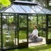 Jardin D’Hiver Verre Trempé Alu Anthracite 13 M² – Juliana Grand Oase