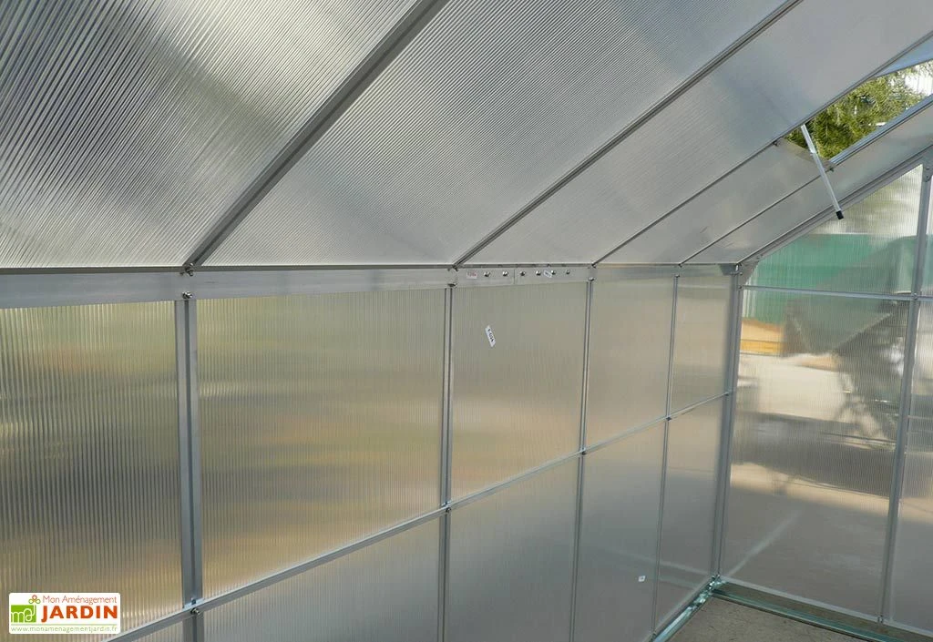 Serre De Jardin Polycarbonate 6,03 M² (192x314) 6 Serre De Jardin Polycarbonate 6,03 M² (192x314) – Image 6
