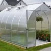 Serre De Jardin En Aluminium Et Polycarbonate Bella - Argent
