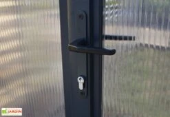 Serre De Jardin En Aluminium Et Polycarbonate Glory 6 M² - Grise 11 Serre De Jardin En Aluminium Et Polycarbonate Glory 6 M² - Grise -Abriet Mobilier Soldes Boutique serre jardin aluminium polycarbonate glory 6 m 4