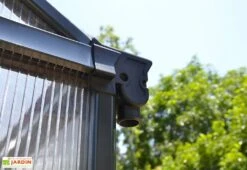 Serre De Jardin En Aluminium Et Polycarbonate Glory 6 M² - Grise 10 Serre De Jardin En Aluminium Et Polycarbonate Glory 6 M² - Grise -Abriet Mobilier Soldes Boutique serre jardin aluminium polycarbonate glory 6 m 6