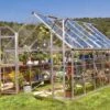 Serre De Jardin En Aluminium Et Polycarbonate Octave 9 M²