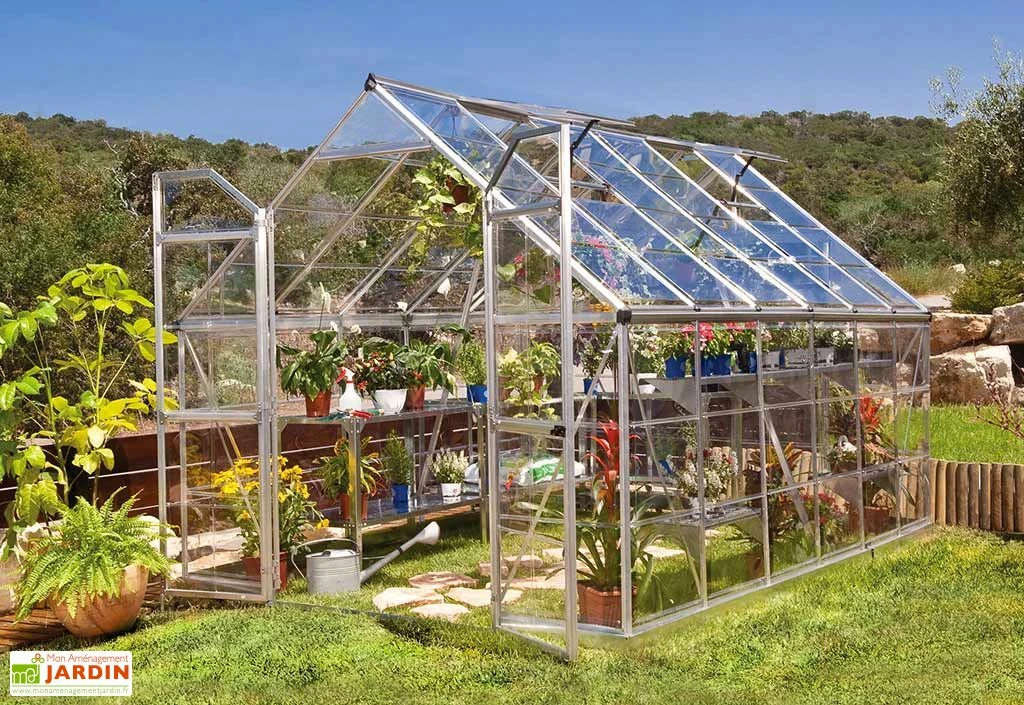 Serre De Jardin En Aluminium Et Polycarbonate Octave 9 M² 1 Serre De Jardin En Aluminium Et Polycarbonate Octave 9 M²