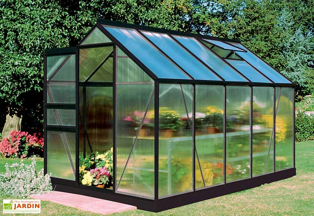 Halls Serre De Jardin En Aluminium Et Polycarbonate Popular 106 - 6,2 M² 1 Halls Serre De Jardin En Aluminium Et Polycarbonate Popular 106 - 6,2 M²