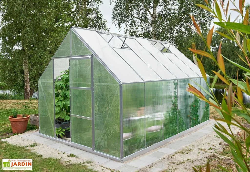 Halls Serre De Jardin En Aluminium Et Polycarbonate Universal 128 – 9,9 M² 1 Halls Serre De Jardin En Aluminium Et Polycarbonate Universal 128 – 9,9 M²