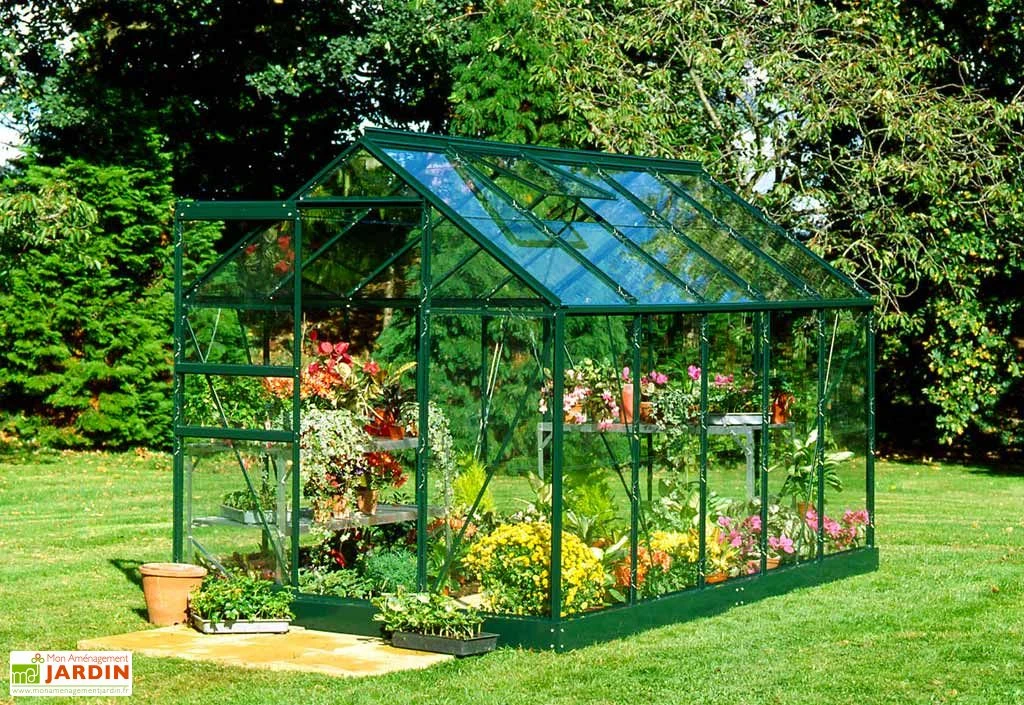 Halls Serre De Jardin En Aluminium Et Verre Horticole Popular 106 (6,2 M²) 1 Halls Serre De Jardin En Aluminium Et Verre Horticole Popular 106 (6,2 M²)