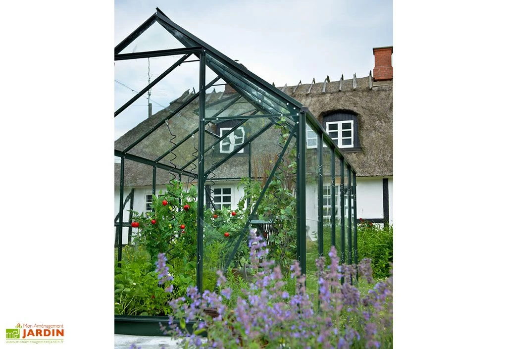 Halls Serre De Jardin En Aluminium Et Verre Popular 66 (3,8 M²) 5 Halls Serre De Jardin En Aluminium Et Verre Popular 66 (3,8 M²) – Image 5