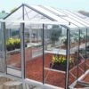 Serre De Jardin En Aluminium Et Verre Trempé Essentia 14 M²
