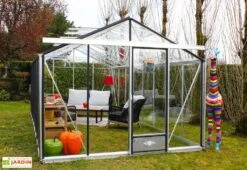 Serre De Jardin En Aluminium Et Verre Trempé Essentia 18,7 M² 8 Serre De Jardin En Aluminium Et Verre Trempé Essentia 18,7 M² -Abriet Mobilier Soldes Boutique serre jardin aluminium verre trempe essentia 187m