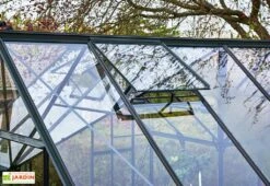 Halls Serre De Jardin En Aluminium Et Verre Trempé Garden Room 12,9 M² -Abriet Mobilier Soldes Boutique serre jardin aluminium verre trempe garden room 129m 4