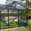 Serre De Jardin En Aluminium Et Verre Trempé Luxia 16,4 M²