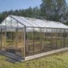 Serre De Jardin En Aluminium Et Verre Trempé Supra 34,7 M²