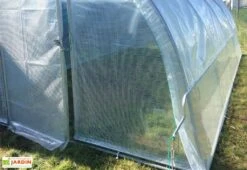 Serre De Jardin Tunnel En Acier Et Polyéthylène Cabriolet – 6 X 3,70 M -Abriet Mobilier Soldes Boutique serre jardin cabriolet