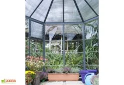 Serre De Jardin Hexagonale Aluminium/Polycarbonate Oasis 3,8 M² 9 Serre De Jardin Hexagonale Aluminium/Polycarbonate Oasis 3,8 M² -Abriet Mobilier Soldes Boutique serre jardin hexagonale aluminium polycarbonate oasis 6 1 m 8