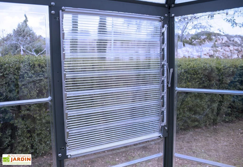 Serre De Jardin Hexagonale Aluminium/Polycarbonate Oasis 3,8 M² 6 Serre De Jardin Hexagonale Aluminium/Polycarbonate Oasis 3,8 M² – Image 6