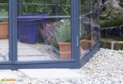 Serre De Jardin Hexagonale Aluminium/polycarbonate Oasis 8 M² - Grise 11 Serre De Jardin Hexagonale Aluminium/polycarbonate Oasis 8 M² - Grise -Abriet Mobilier Soldes Boutique serre jardin hexagonale aluminium polycarbonate oasis 8 m 1
