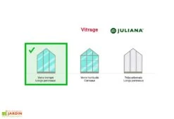 Mini Serre De Balcon En Verre Trempé – Juliana Balcony -Abriet Mobilier Soldes Boutique serre jardin juliana verre trempe grands vitrages 10