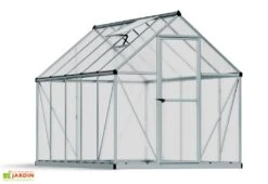 Serre De Jardin Grise Polycarbonate Aluminium 3 X 2 M – Mythos 6x10 9 Serre De Jardin Grise Polycarbonate Aluminium 3 X 2 M – Mythos 6x10 -Abriet Mobilier Soldes Boutique serre jardin palram canopia mythos 6x10 1
