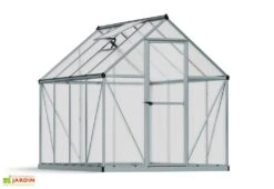 Serre De Jardin Grise Polycarbonate Aluminium 2,5 X 2 M – Mythos 6x8 10 Serre De Jardin Grise Polycarbonate Aluminium 2,5 X 2 M – Mythos 6x8 -Abriet Mobilier Soldes Boutique serre jardin palram canopia mythos 6x8 2