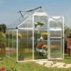 Serre De Jardin Grise Polycarbonate Aluminium 2 X 2 M – Mythos 6x6