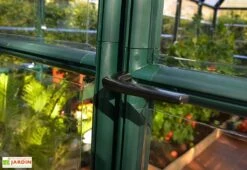 Serre De Jardin Polycarbonate Et PVC 2,5 X 2,5 M – Grand Gardener 8x8 11 Serre De Jardin Polycarbonate Et PVC 2,5 X 2,5 M – Grand Gardener 8x8 -Abriet Mobilier Soldes Boutique serre jardin pvc vert polycarbonate transparent grand gardener 2 3