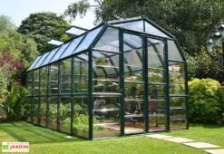 Serre De Jardin Polycarbonate Et PVC 10 M² – Grand Gardener 8x12