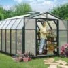 Serre De Jardin Polycarbonate Et PVC 4 X 2,5 M – Hobby Gardener 8x12