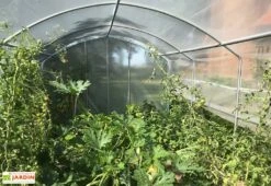 Serre Tunnel Tonneau En Polyéthylène 36 M² - 4 Saisons 12 X 3 M 7 Serre Tunnel Tonneau En Polyéthylène 36 M² - 4 Saisons 12 X 3 M -Abriet Mobilier Soldes Boutique serre jardin tunnel polyethylene tonneau 4 saisons 3m 6