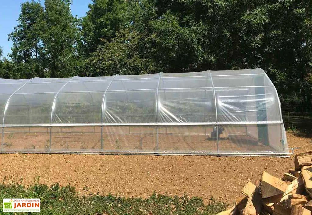 Serre Tunnel Tonneau En Polyéthylène 45 M² - 5ème Saison 9 X 5 M 1 Serre Tunnel Tonneau En Polyéthylène 45 M² - 5ème Saison 9 X 5 M
