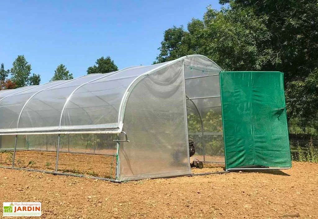 Serre Tunnel Tonneau En Polyéthylène 45 M² - 5ème Saison 9 X 5 M 3 Serre Tunnel Tonneau En Polyéthylène 45 M² - 5ème Saison 9 X 5 M – Image 3