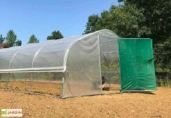 Serre Tunnel Tonneau En Polyéthylène 52,5 M² - 5ème Saison 10,5 X 5 M 5 Serre Tunnel Tonneau En Polyéthylène 52,5 M² - 5ème Saison 10,5 X 5 M -Abriet Mobilier Soldes Boutique serre jardin tunnel polyethylene tonneau 5 saison 5m 1 4