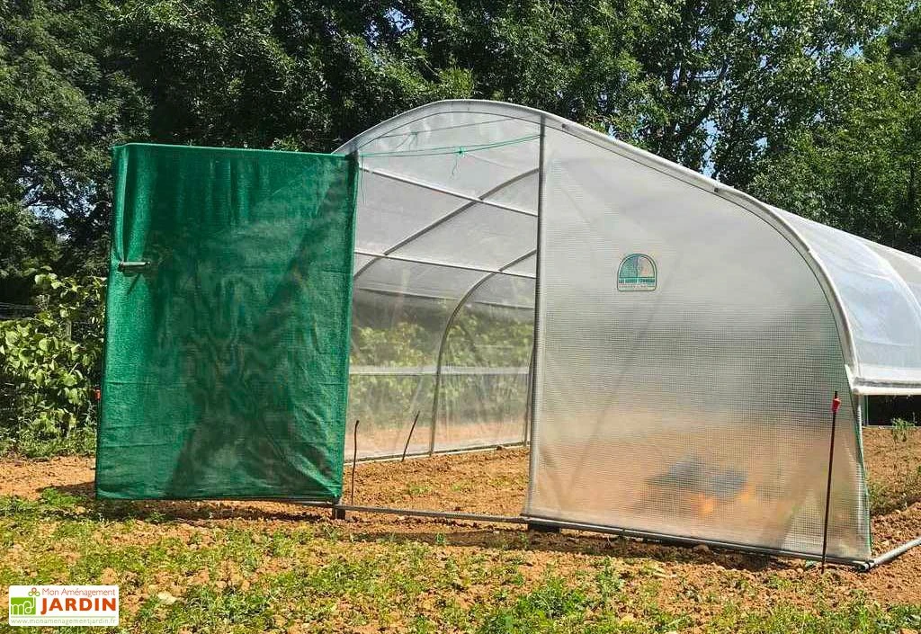 Serre Tunnel Tonneau En Polyéthylène 45 M² - 5ème Saison 9 X 5 M 2 Serre Tunnel Tonneau En Polyéthylène 45 M² - 5ème Saison 9 X 5 M – Image 2