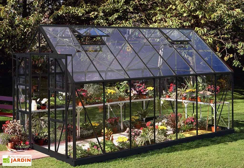 Halls Serre De Jardin En Aluminium Et Verre Trempé Magnum 148 – 11,5 M² 1 Halls Serre De Jardin En Aluminium Et Verre Trempé Magnum 148 – 11,5 M²