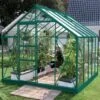 Serre De Jardin En Verre Trempé Lams 8,3 M² - Carvi Vert